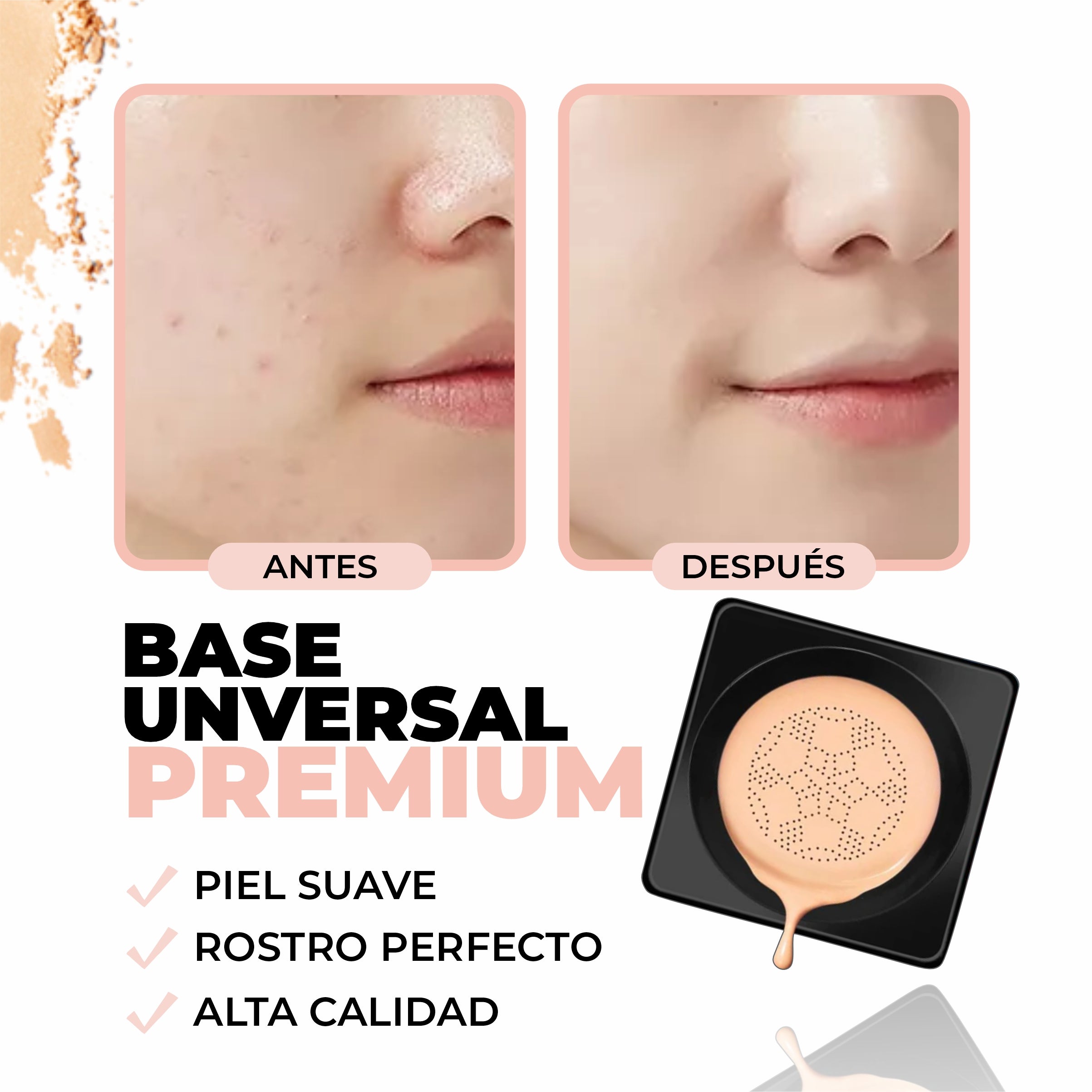 Base de Maquillaje en Crema Anti-Edad - SkinSecret®