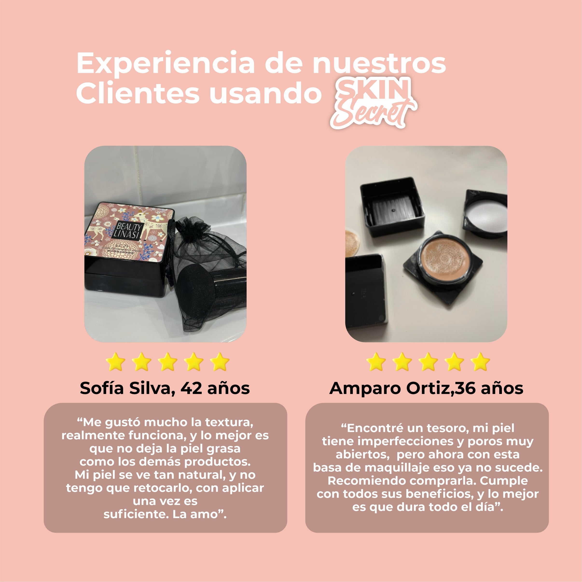 Base de Maquillaje en Crema Anti-Edad - SkinSecret®