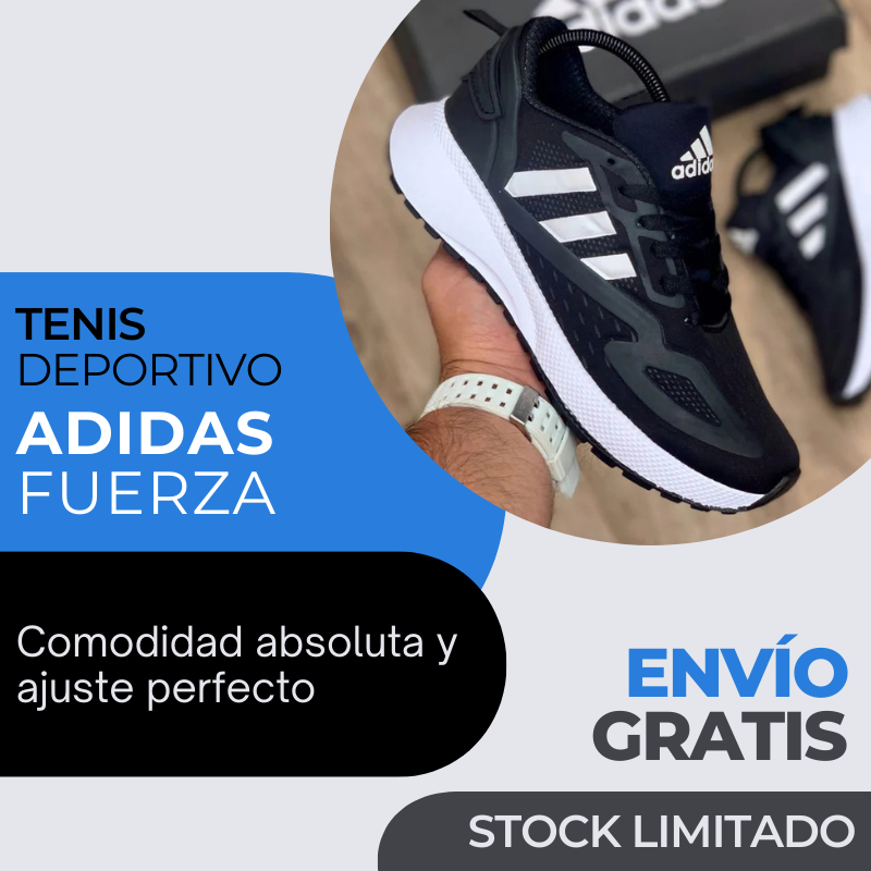 (REMATE DE INVENTARIO) Tenis Unisex Deportivo Ad Fuerza 🎁